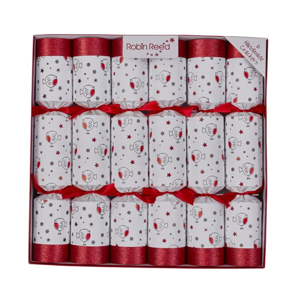 Božićni praskavci u setu 6 kom Racing Robin – Robin Reed