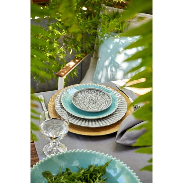 Sivi desertni tanjur od kamenine Costa Nova Cristal, ⌀ 15 cm-image-1