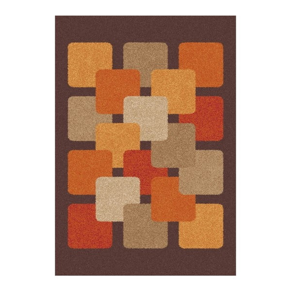 Smeđe-narančasti tepih Universal Boras, 190 x 280 cm