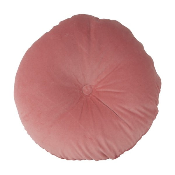 Ružičasti pamučni jastuk PT LIVING, ⌀ 45 cm