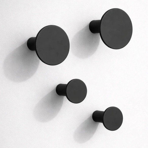 Crne zidne kuke u setu 4 kom Ponto – Blomus-image-1