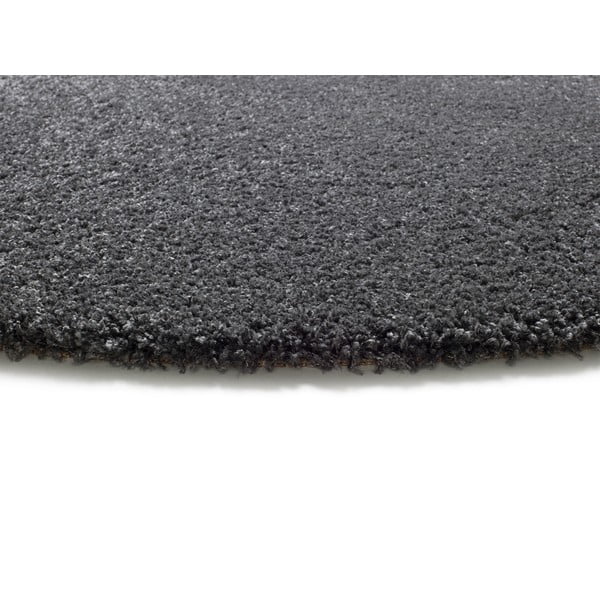 Antracitno sivi okrugli tepih ø 130 cm Norge – Universal-image-2