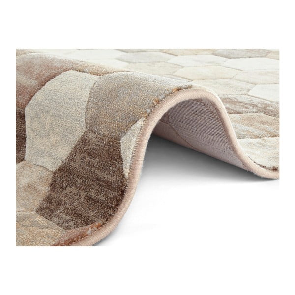 Smeđe-krem tepih Elle Decoration Arty Manosque, 80 x 150 cm-image-2