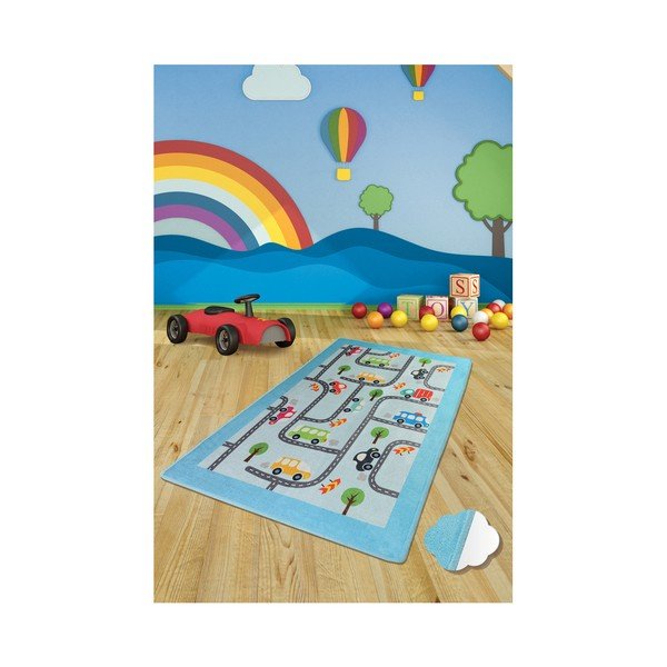 Dječji tepih Baby Cars, 100 x 160 cm-image-1