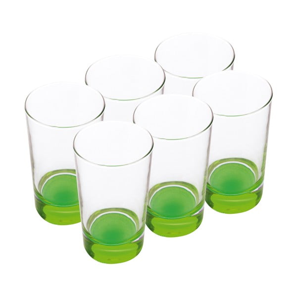 Set čaša, 460 ml, zelene