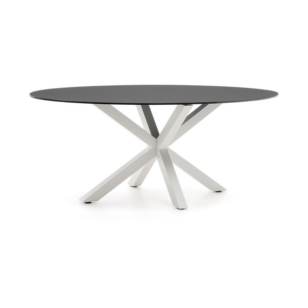 Blagovaonski stol sa staklenom pločom stola 100x200 cm Argo – Kave Home