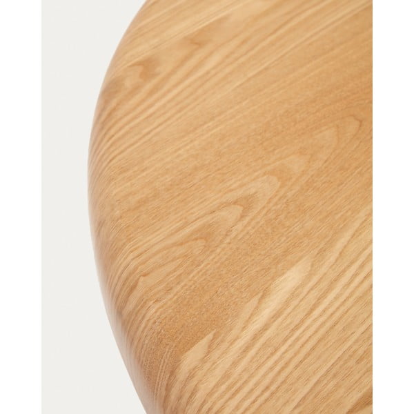 Okrugli blagovaonski stol u dekoru jasena ø 120 cm Mailen – Kave Home-image-4