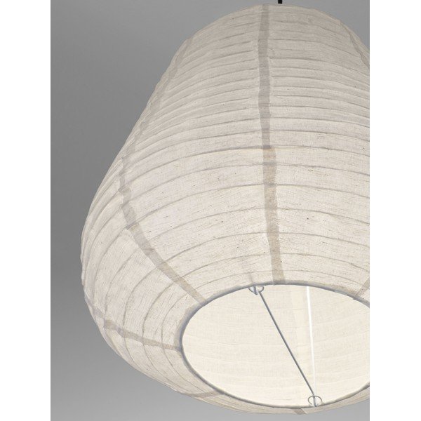 Bijela lanena viseća svjetiljka ø 50 cm Linnet – Nova Luce-image-2