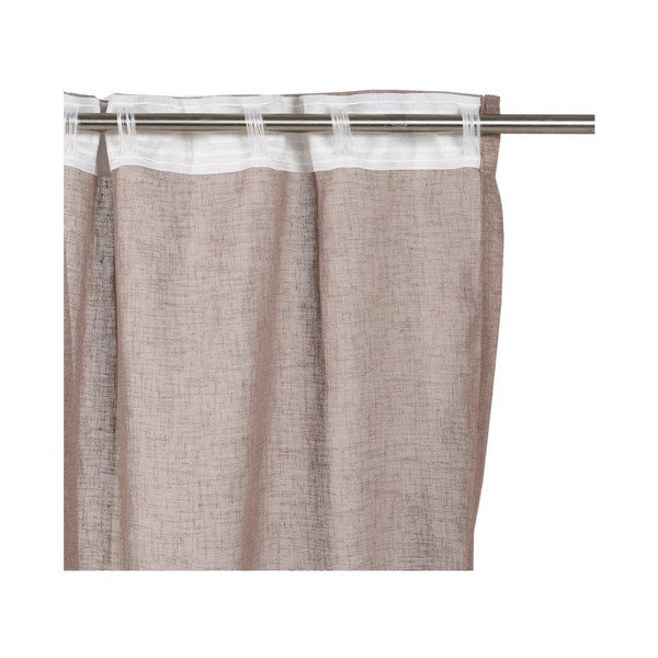 Smeđa zavjesa 140x260 cm – Ixia-image-3