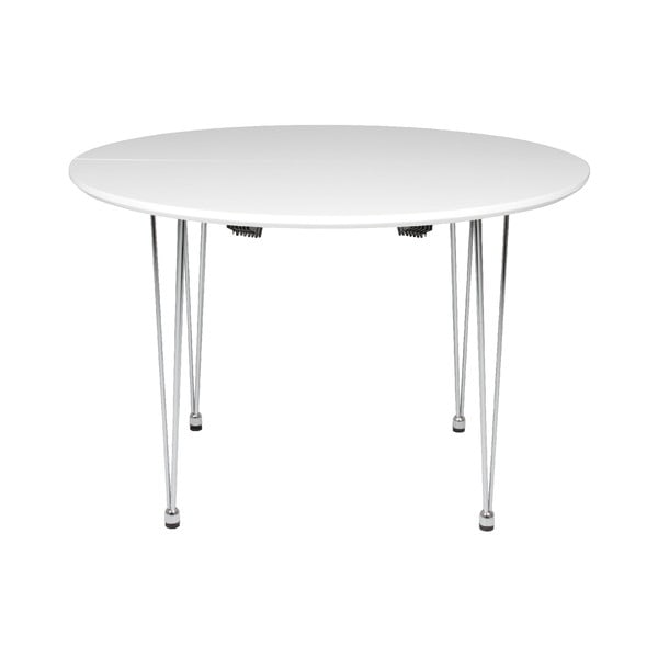 Bijeli stol za blagovanje Actona Belina, 160 x 110 cm