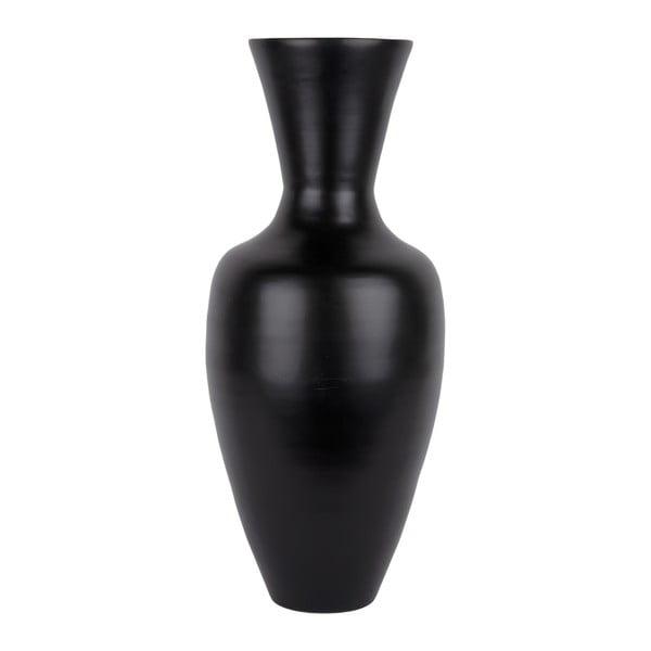 Crna visoka vaza od bambusa Neto   – PT LIVING