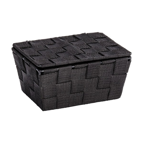 Crna košara s poklopcem Wenkoo Adria-image-1