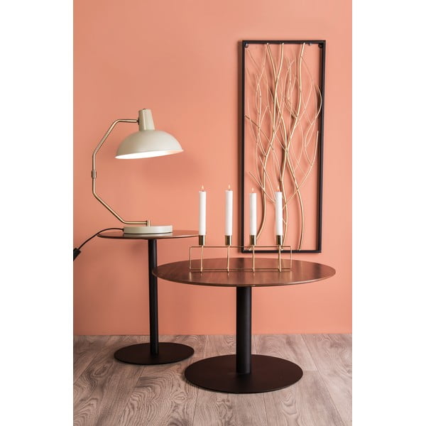 Svijećnjak za 4 svijeće u zlatu pt living 40 cm duga-image-1