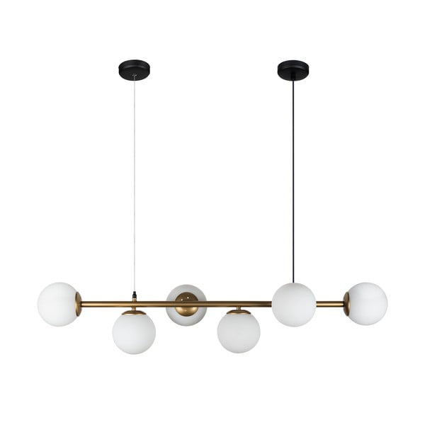 Viseća svjetljika u zlatnoj boji Squid Lighting Owl, visina 120 cm-image-2