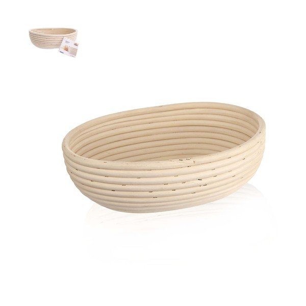 Košara od prirodnog materijala Orion Rattan, 28 x 22 cm-image-1