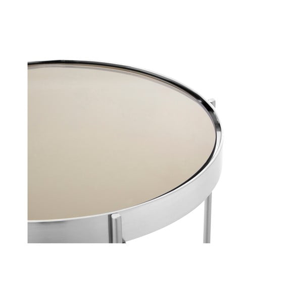 Okrugli pomoćni stol sa staklenom pločom stola ø 33 cm Allure – Premier Housewares-image-2