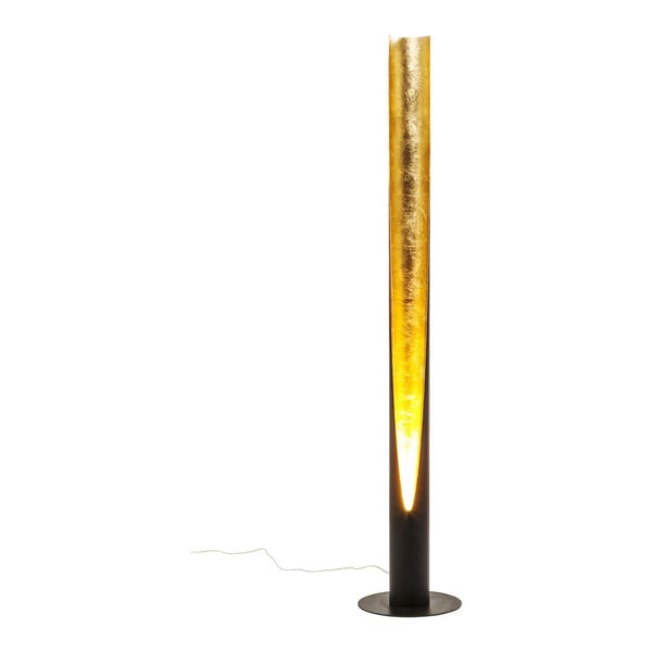 Crno-žuta podna svjetiljka Kare Design Tube