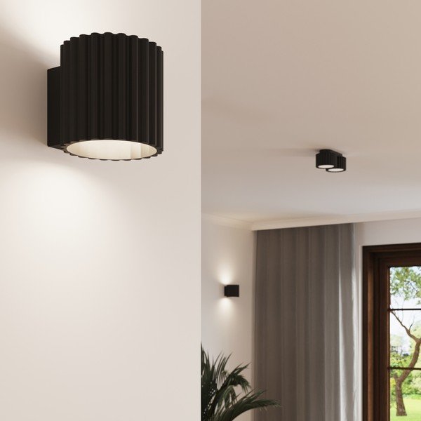 Crni metalni reflektor ø 10 cm Zora – Sollux-image-4