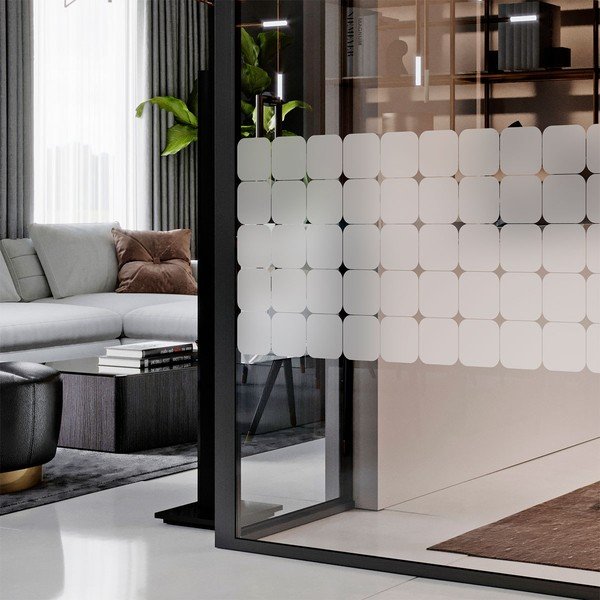 Naljepnice u setu za prozore 50 kom 10x10 cm Square Blackout – Ambiance-image-3