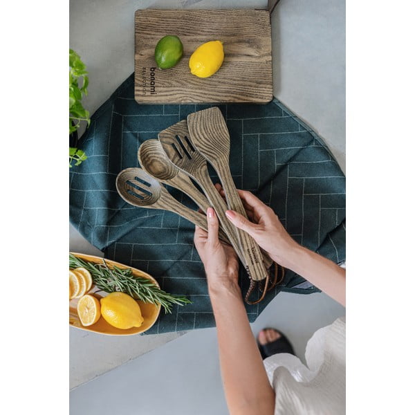 Drveni set kuhinjskog pribora 4 kom – Bonami Selection-image-2