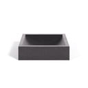 Crni terrazzo umivaonik Kave Home Sunday, 40 x 45 cm
