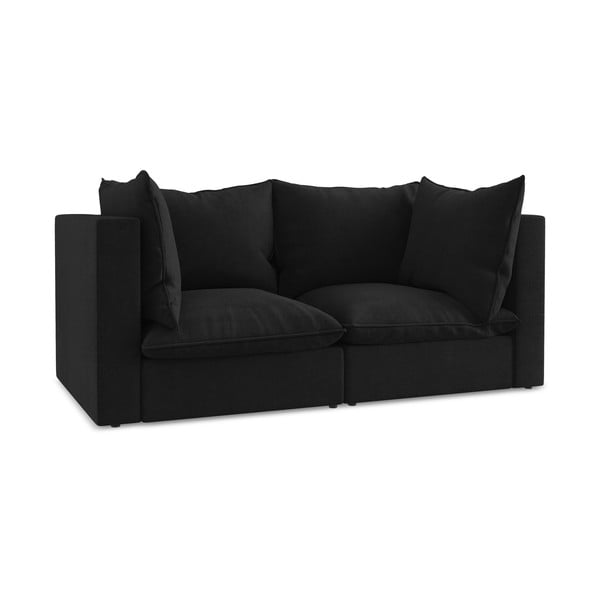 Crna sofa 180 cm Manao – Makamii-image-1