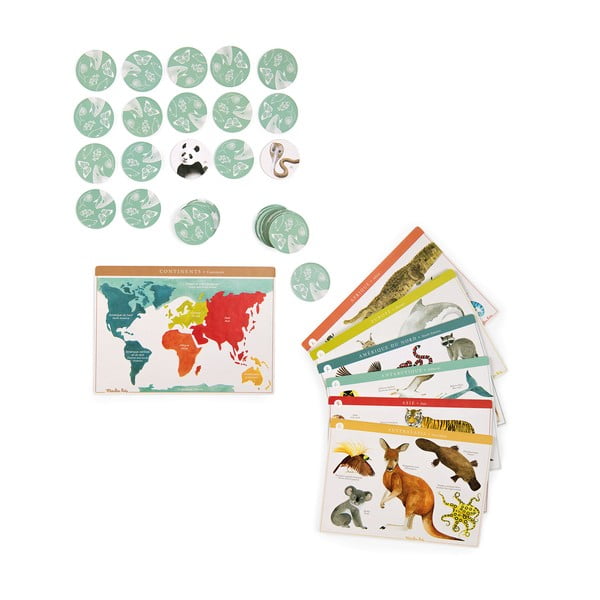 Društvena igra Loto Animals - Moulin Roty-image-2