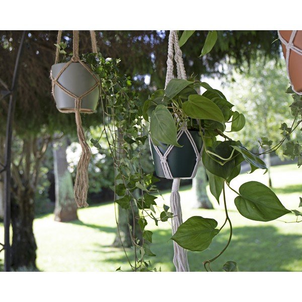 Tekstilni lanac za vješanje tegli za cvijeće ø 13 cm (visina 100 cm) Macramé – Artevasi-image-2