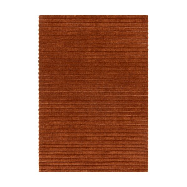 Ručno rađen vunen tepih boje terakote 120x170 cm – Asiatic Carpets