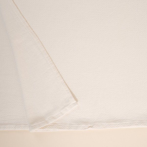 Bijeli pamučni prekrivač za bračni krevet 160x220 cm Hasir - Mijolnir-image-3