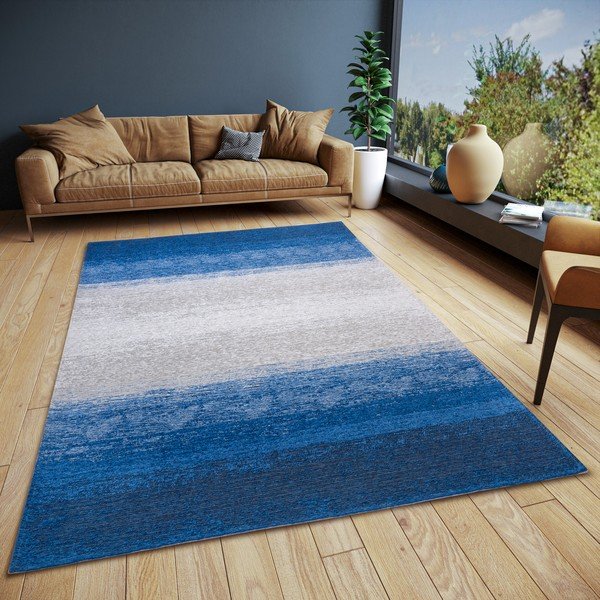 Plavi tepih 75x150 cm Bila Masal – Hanse Home-image-1