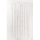 Bijela/siva prozirna zavjesa 140x245 cm Amanda – Mendola Fabrics