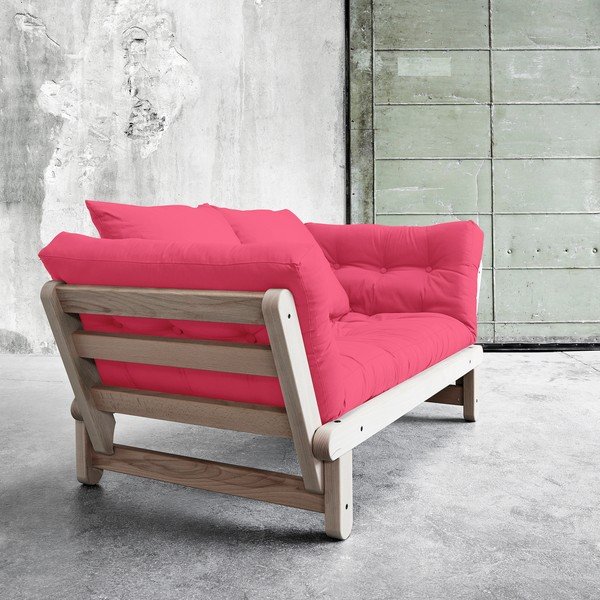 Karup Beat Beech / Magenta kauč na razvlačenje-image-1