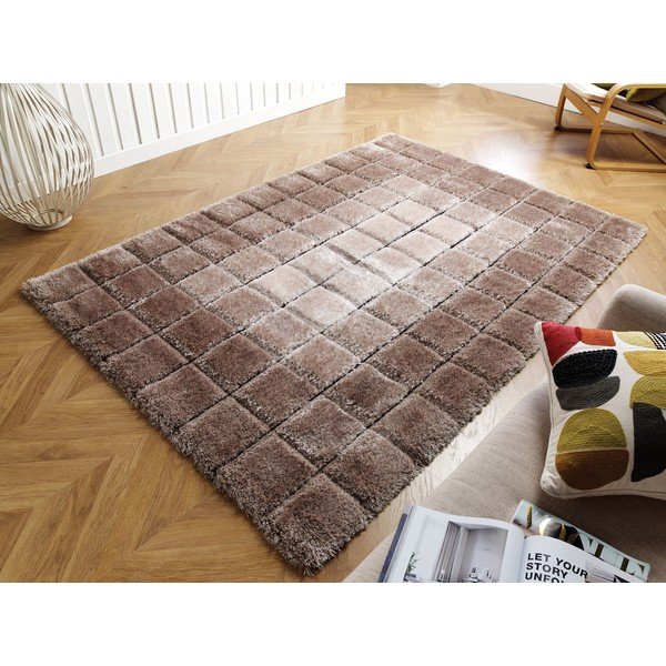 Smeđi tepih Flair Rugs Cube, 120 x 170 cm-image-4