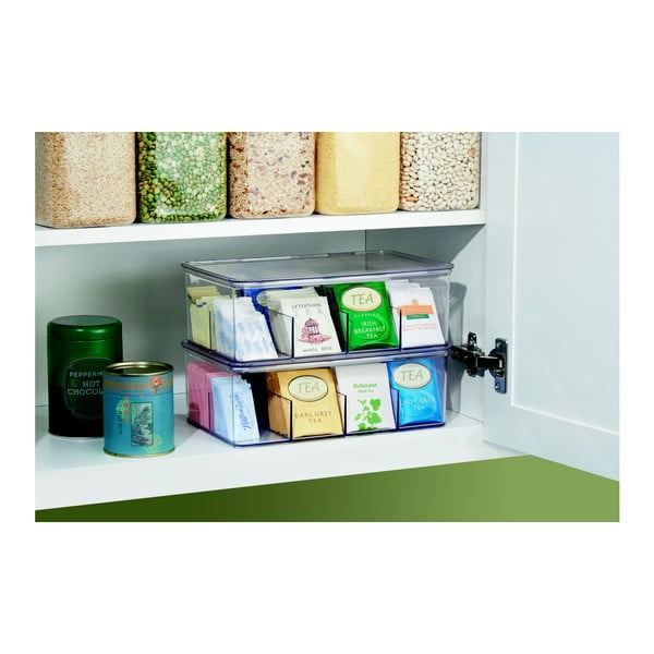 Kutija za vrećice čaja iDesign Binz Tea, 27,5 x 18,5 cm-image-4