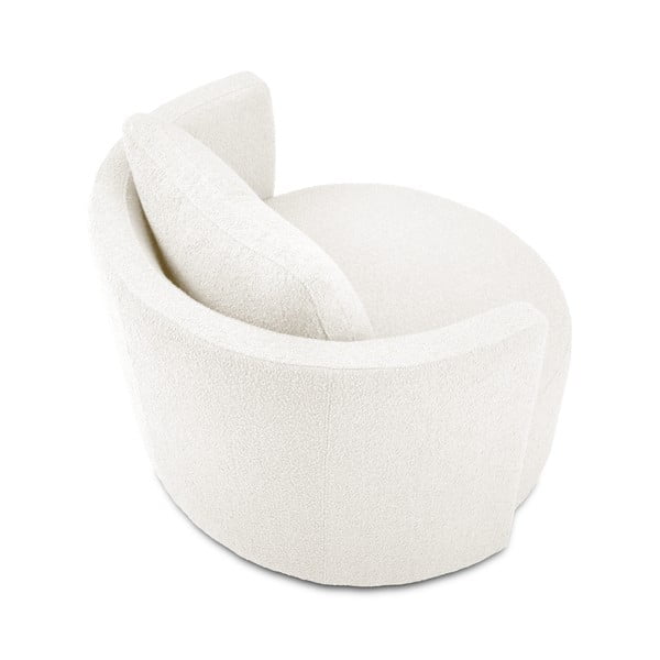 Bijela okretna fotelja Interieurs 86 Nael-image-3