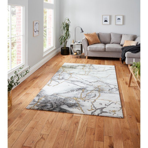 Sivo-zlatni tepih 220x160 cm Craft - Think Rugs-image-1