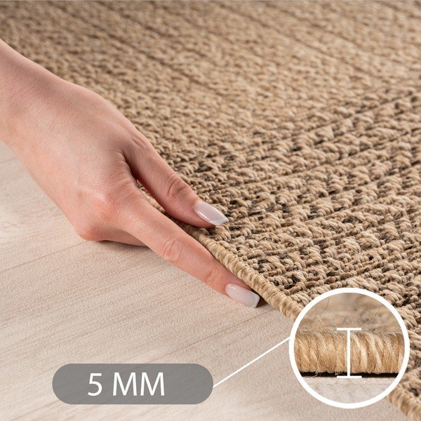 Smeđi okrugao unutarnji i vanjski tepih ø 160 cm Timber 1405 – Ayyildiz Carpets-image-2