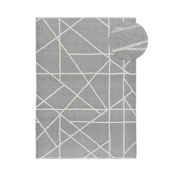 Sivi tepih 80x150 cm Lux – Universal