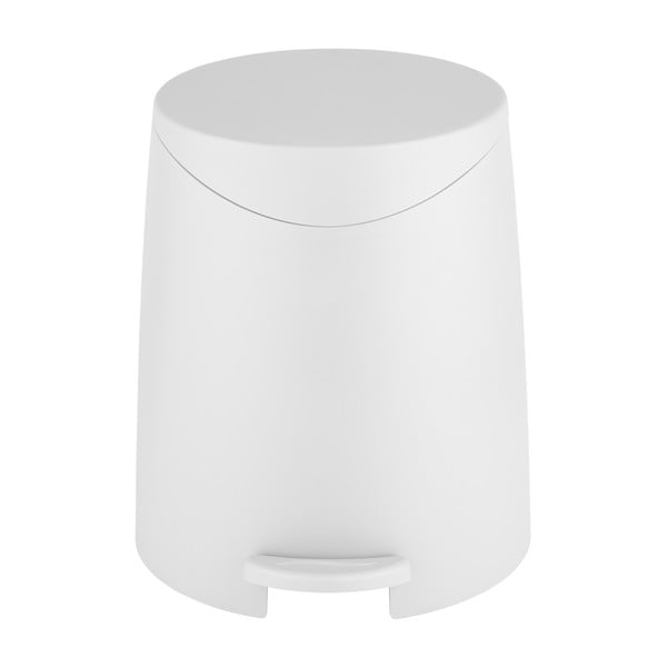 Bijela plastična kanta za smeće s pedalom 3 l Portes – Allstar-image-2