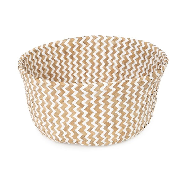 Svijetla košara za pohranu od morske trave Compactor Zic Zac, ⌀ 27 cm-image-2