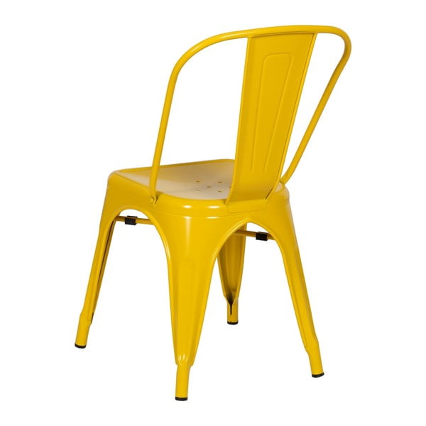 Žute metalne blagovaonske stolice u setu 2 kom – Ixia-image-3