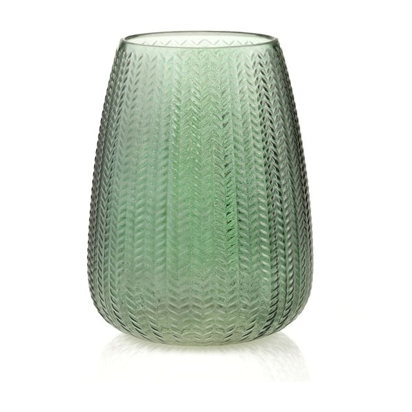 Zelena staklena vaza (visina 24 cm) Sevilla – AmeliaHome