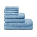 Plavi brzosušeći/od frotira pamučni set ručnika 8 kom Quick Dry – Catherine Lansfield