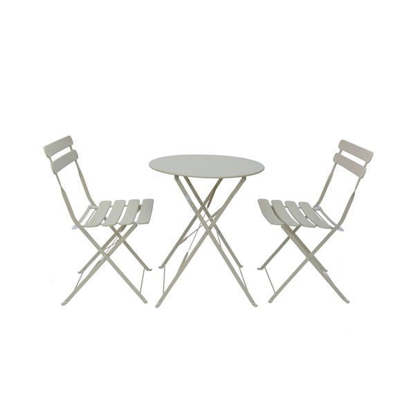 Bež vrtni blagovaonski set za 2 osobe Bistro - Rojaplast-image-2