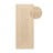 Obostrana/ručno rađena jutena staza u svijetloj prirodnoj boji 80x200 cm Sharmila Natural White – Hanse Home
