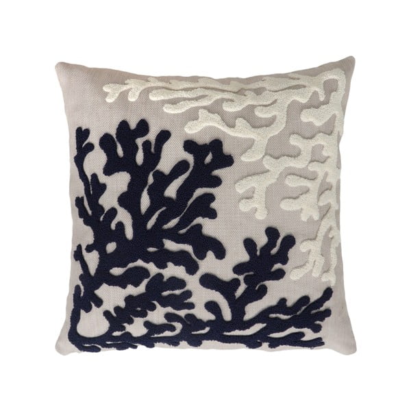 Laneni ukrasni jastuk 43x43 cm Mercan – Mioli Decor