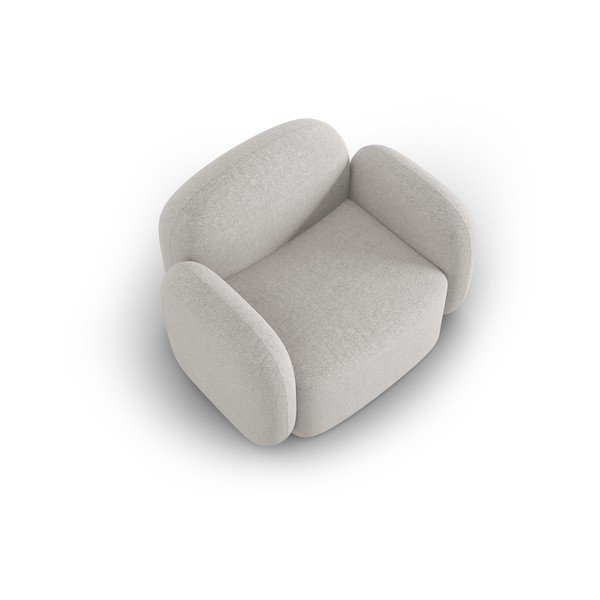 Svijetlo siva fotelja Blair – Micadoni Home-image-3