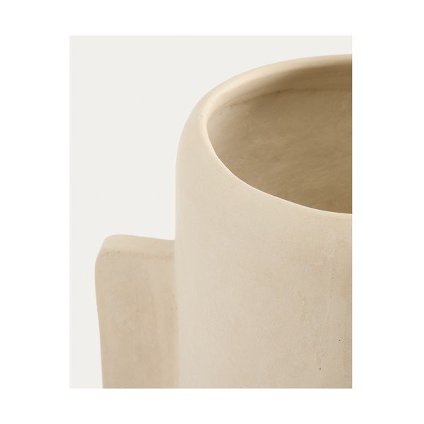 Krem vaza od papier-mâché (visina 38 cm) Mireni – Kave Home-image-4