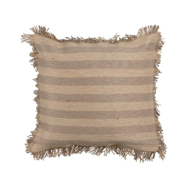 Ukrasni jastuk od mješavine jute 45x45 cm Stripes – Ixia